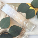 "Moon Phase" Selenite Crystal