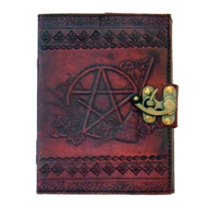 Sabrina Pentagram Leather Journal